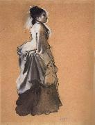 Edgar Degas, Young Woman Street Costume